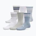 Skarpety Under Armour Essential Crew 6 Pack blue fog/blue wind/white