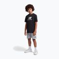 Komplet dziecięcy New Balance Stacked Logo Tee & FT Short nb caviar 6