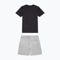Komplet dziecięcy New Balance Stacked Logo Tee & FT Short nb caviar 2