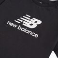 Komplet dziecięcy New Balance Stacked Logo Tee & FT Short nb caviar 4