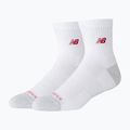 Skarpety New Balance Active Premium Crew Quarter 2 pary white