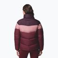 Kurtka ocieplana damska Columbia Puffect II Colorblock rich wine/eraser pink/moonvista 3