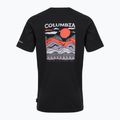 Koszulka trekkingowa męska Columbia Explorers Canyon Back black/peaks and waves 7