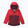 Kurtka narciarska dziecięca Columbia Alpine Action III Rich Wine melange/mountain red