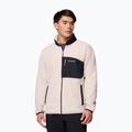 Bluza polarowa męska Columbia Fast Trek Overlay Full Zip dark stone/black