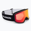 Gogle narciarskie Salomon Aksium 2.0 S black/ml mid red