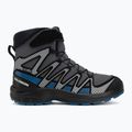 Buty turystyczne dziecięce Salomon XA Pro V8 Winter Waterproof turbulence/black/dark blue 2