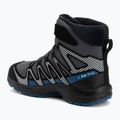 Buty turystyczne dziecięce Salomon XA Pro V8 Winter Waterproof turbulence/black/dark blue 3