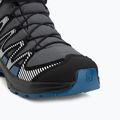 Buty turystyczne dziecięce Salomon XA Pro V8 Winter Waterproof turbulence/black/dark blue 7