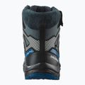 Buty turystyczne dziecięce Salomon XA Pro V8 Winter Waterproof turbulence/black/dark blue 10