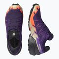 Buty do biegania męskie Salomon Speedcross 6 GTX maritime blue/black/cherry tomato 8