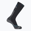 Skarpety narciarskie Salomon MTN black/blue danube 5