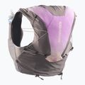 Kamizelka do biegania damska Salomon ADV SKIN 12 Gradient Set iron/shadow gray 2