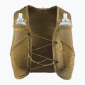 Kamizelka do biegania Salomon Active Skin 8 Set brilliant olive/willow