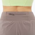 Spodenki do biegania damskie Salomon Sense Aero Stow 4" iron 5
