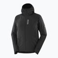 Kurtka do biegania męska Salomon Ultra Softshell Jacket deep black 8