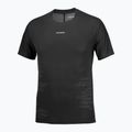 Koszulka do biegania męska Salomon Sense Aero GFX Tee SS deep black/black beauty 4
