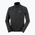 Kurtka do biegania męska Salomon Sense Softshell Jacket deep black 7