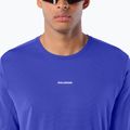 Longsleeve do biegania męski Salomon Shakeout Core LS Tee clematis blue 3