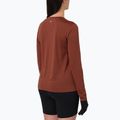Longsleeve do biegania damski Salomon Shakeout Core LS Tee burnt umber 2