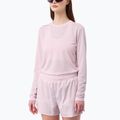 Longsleeve do biegania damski Salomon Shakeout Core LS Tee icy pink