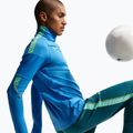 Bluza piłkarska męska Nike Brazil Strike light photo blue/light menta/midwest gold 6