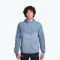 Kurtka do biegania męska Nike Stride Repel UV work blue/light armory blue
