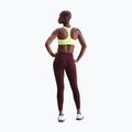 Biustonosz treningowy Nike Swoosh Medium Support light lemon twist/stone mauve/white 3