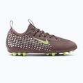 Buty piłkarskie dziecięce Nike Zoom Vapor 16 Academy Kylian Mbappe Jr AG plum eclipse/metallic silver