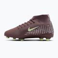 Buty piłkarskie dziecięce Nike Mercurial Superfly 10 Club "Kylian Mbappé" Jr FG/MG plum eclipse/metallic silver 2
