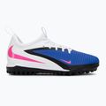Buty piłkarskie dziecięce Nike Jr. Phantom 6 Low Academy TF racer blue/white/pink blast 2