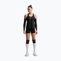 Spodenki treningowe damskie Nike Pro Mid Rise Biker 3" black/white/metallic silver 2