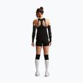 Spodenki treningowe damskie Nike Pro Mid Rise Biker 3" black/white/metallic silver 3