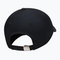 Czapka z daszkiem Nike Dri-Fit Club Unstructured Metal Swoosh 2026 black/metallic silver 2