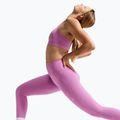 Legginsy damskie Nike One Seamless Front High-Waisted light magenta/white 6