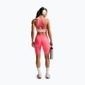 Biustonosz treningowy Nike One Medium Support Sea coral/bleached coral/white 3