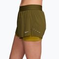 Spodenki do biegania damskie Nike Swift Mid-Rise 2in1 olive flak/peat moss 3