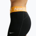 Spodenki damskie Nike Pro Mid-Rise Biker 3" black/university gold/white 6