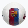 Piłka do piłki nożnej Nike Pitch FC Barcelona white/cardinal red rozmiar 5 2