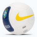 Piłka do piłki nożnej Nike Pitch Brazil white rozmiar 5 2