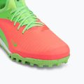 Buty piłkarskie dziecięce Nike Jr. Phantom 6 Low Academy Erling Haaland TF hot punch/green strike/black 7