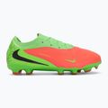 Buty piłkarskie dziecięce Nike Jr. Phantom 6 Low Pro Erling Haaland MG hot punch/green strike/black 2