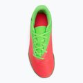 Buty piłkarskie dziecięce Nike Jr. Phantom 6 Low Club Erling Haaland IC hot punch/green strike/black 5