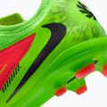 Buty piłkarskie dziecięce Nike Jr. Phantom 6 Low Pro Erling Haaland MG hot punch/green strike/black 12