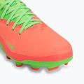 Buty piłkarskie dziecięce Nike Jr. Phantom 6 Low Academy Erling Haaland FG hot punch/green strike/black 7