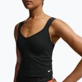 Koszulka treningowa damska Nike Pro Sculpt Medium Support Padded Tank black/white 4