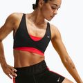 Biustonosz treningowy Nike Pro Sculpt Medium Support black/light crimson/white 4