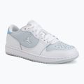 Buty damskie  Jordan Court Connect Low white/aura/psychic blue