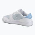 Buty damskie  Jordan Court Connect Low white/aura/psychic blue 3
