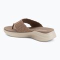 Klapki damskie SKECHERS Ultra Flex 3.0 Rhythm Waves brown 3